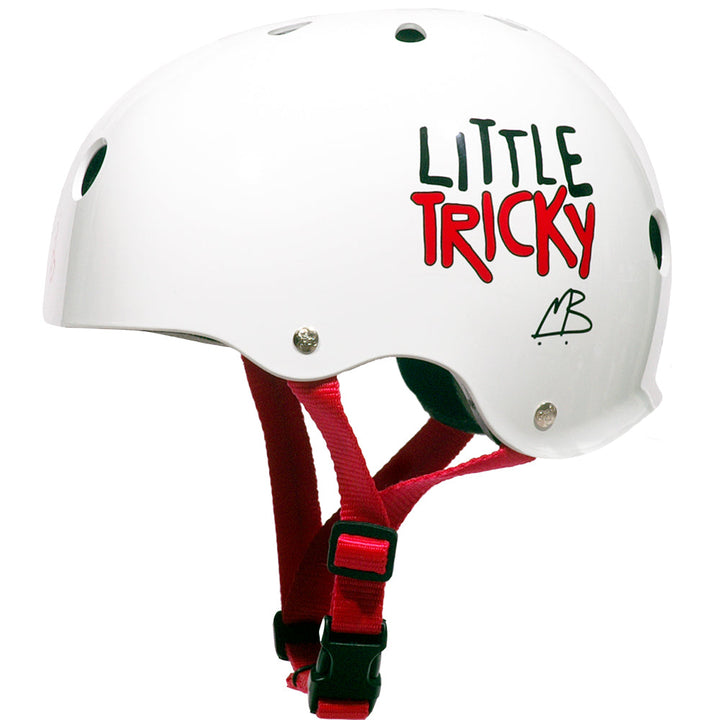 TRIPLE 8 LITTLE TRICKY YOUTH HELMET WHITE