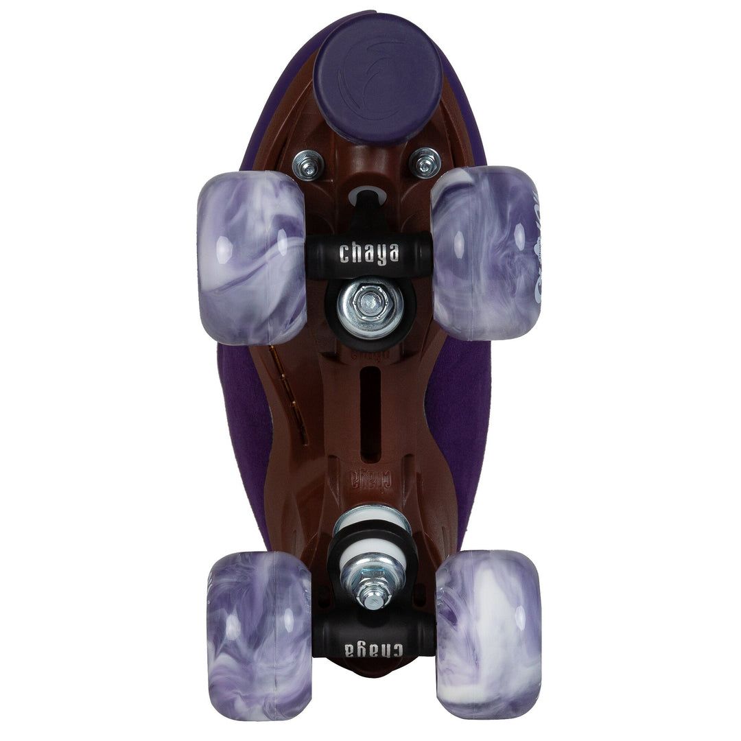 CHAYA MELROSE ELITE PURPLE EVIL ROLLER SKATES