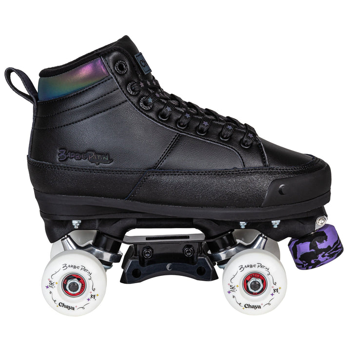 CHAYA PARK KISMET BARBIEPATIN BLACK ROLLER SKATES