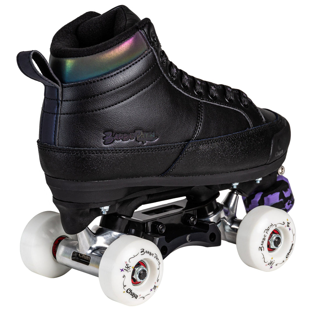 CHAYA PARK KISMET BARBIEPATIN BLACK ROLLER SKATES