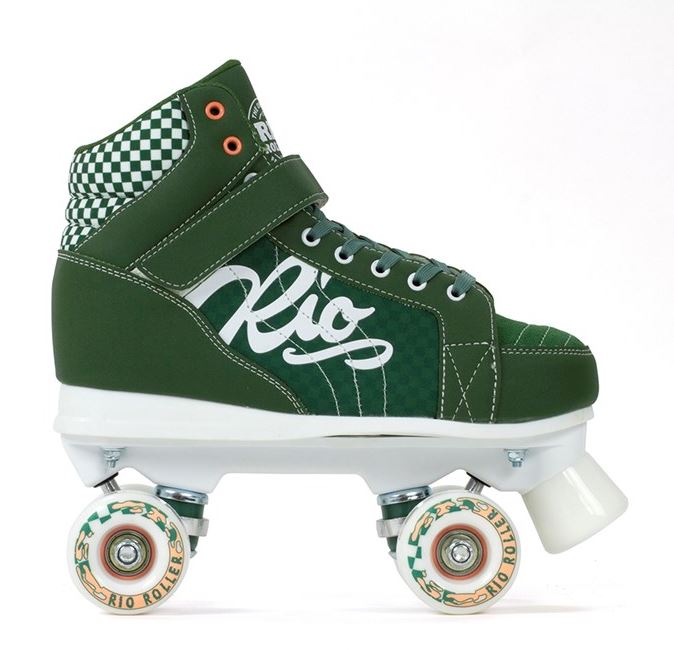 RIO ROLLER MAYHEM II ROLLER SKATES GREEN