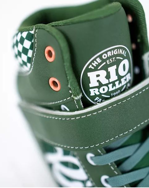 RIO ROLLER MAYHEM II ROLLER SKATES GREEN