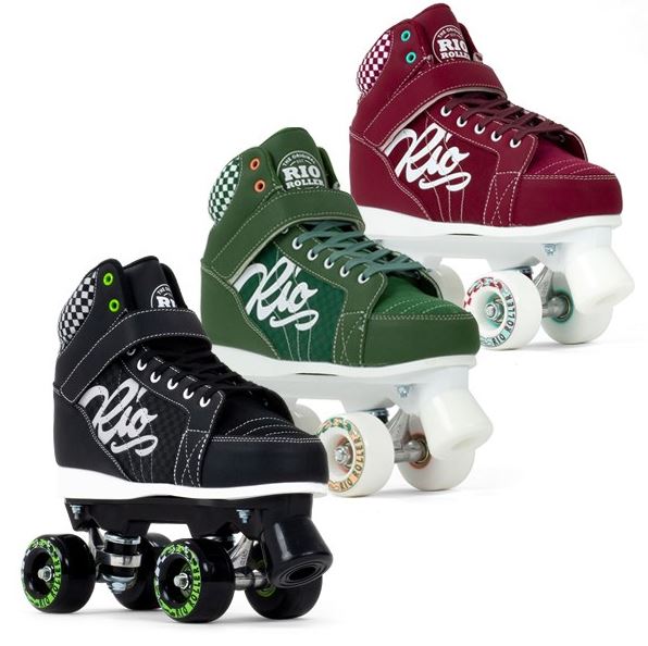 RIO ROLLER MAYHEM II ROLLER SKATES GREEN