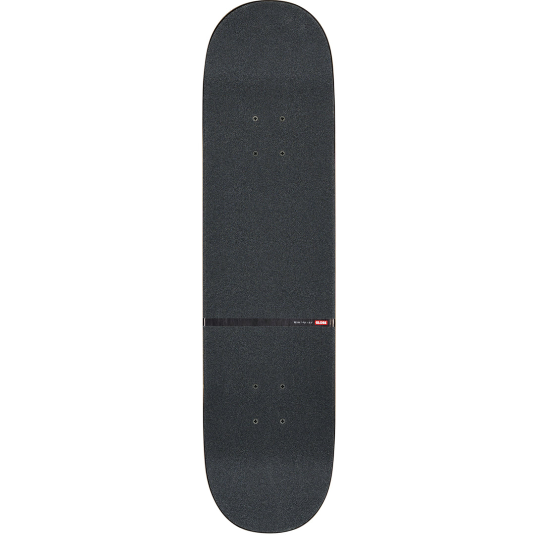 Globe G1 Master Of Chaos Black Cat 8.0 Complete Skateboard