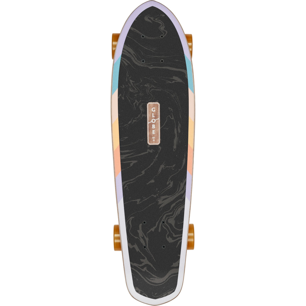 mini diamond-tail cruiser skateboard