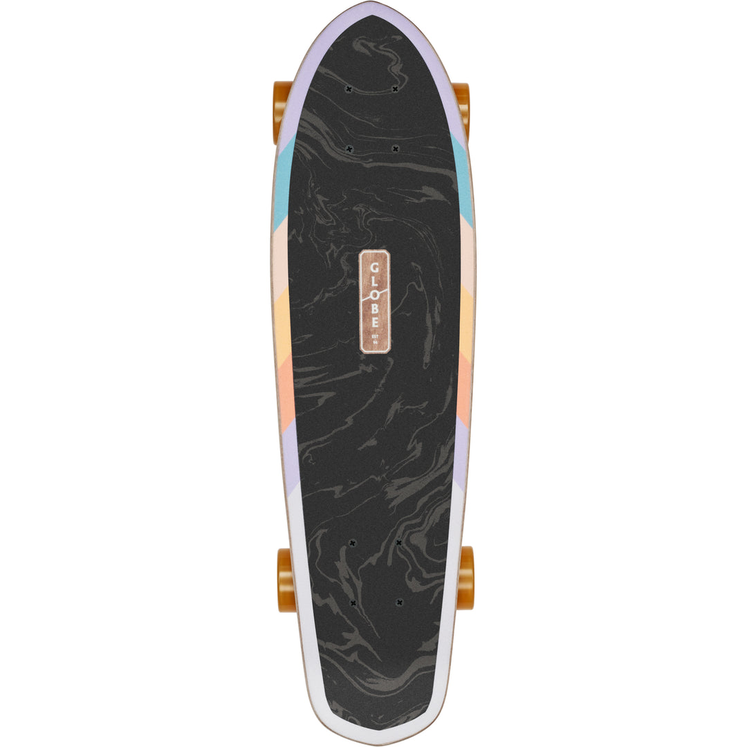 mini diamond-tail cruiser skateboard