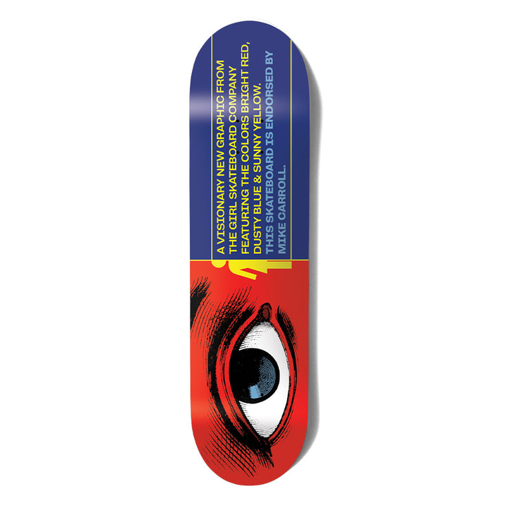 GIRL FOLLIES MIKE CARROLL 8.375 SKATEBOARD DECK