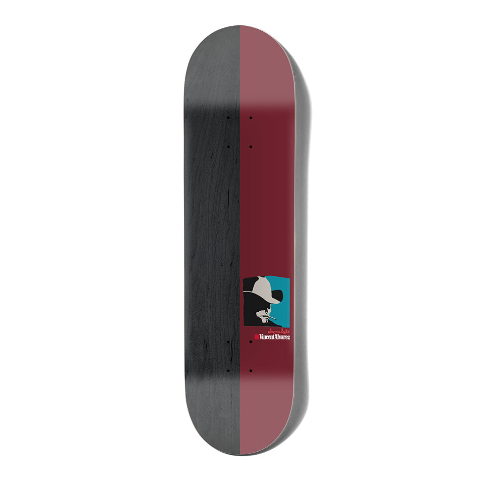 CHOCOLATE VINCENT ALVAREZ BANDITO TWIN 8.5 SKATEBOARD DECK