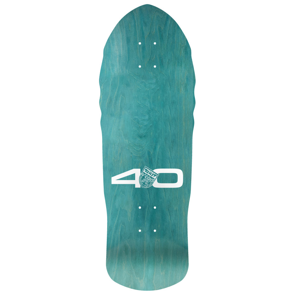 Limited Release 1986 Reissue Shut 86 Shark EX7 Red Skateboard Deck |10.375"
