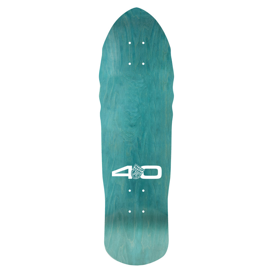 Limited Release 1986 Reissue Shut 86 Speed Shark EX7 Hologram Skateboard Deck |9.0"