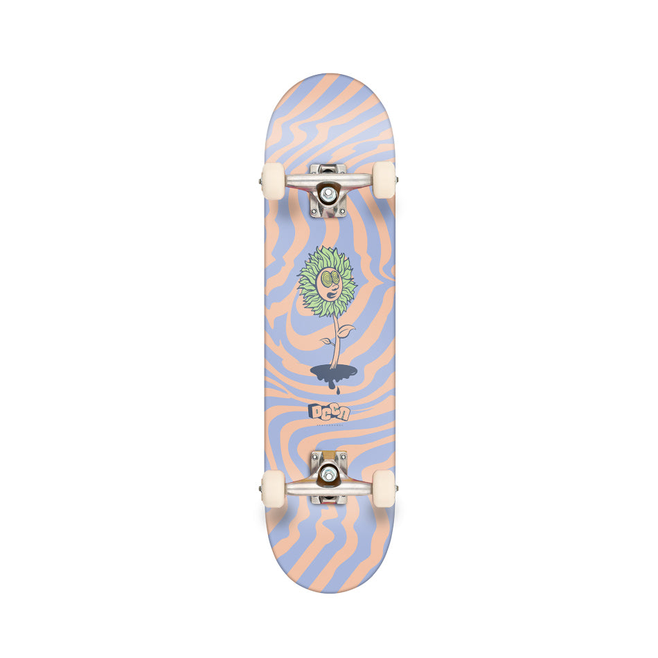 Deca Kids Timothy Micro Orange/Purple 6.5" Complete Skateboard