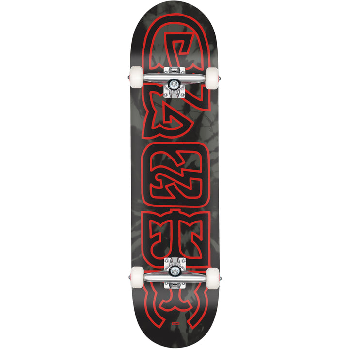 Globe G0 Heyman Black Dye/Red 8.0" Complete Skateboard