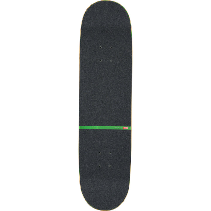 Globe G1 Posi Dip Black Green 8.25 Complete Skateboard