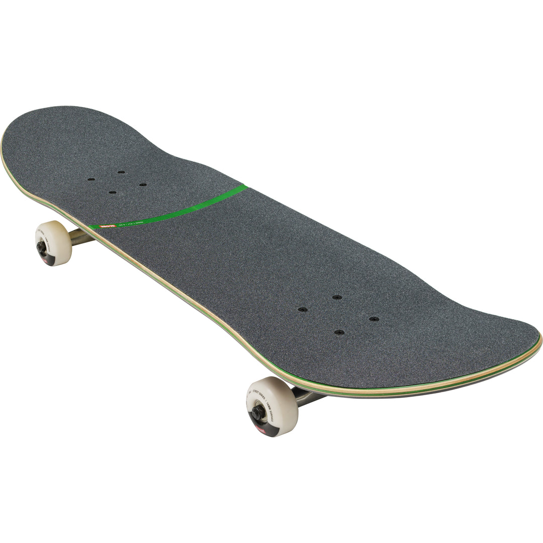 Globe G1 Posi Dip Black Green 8.25 Complete Skateboard