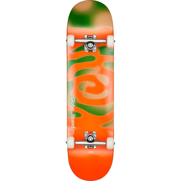 Globe G0 Pond Orange/Moss 8.25 Complete Skateboard