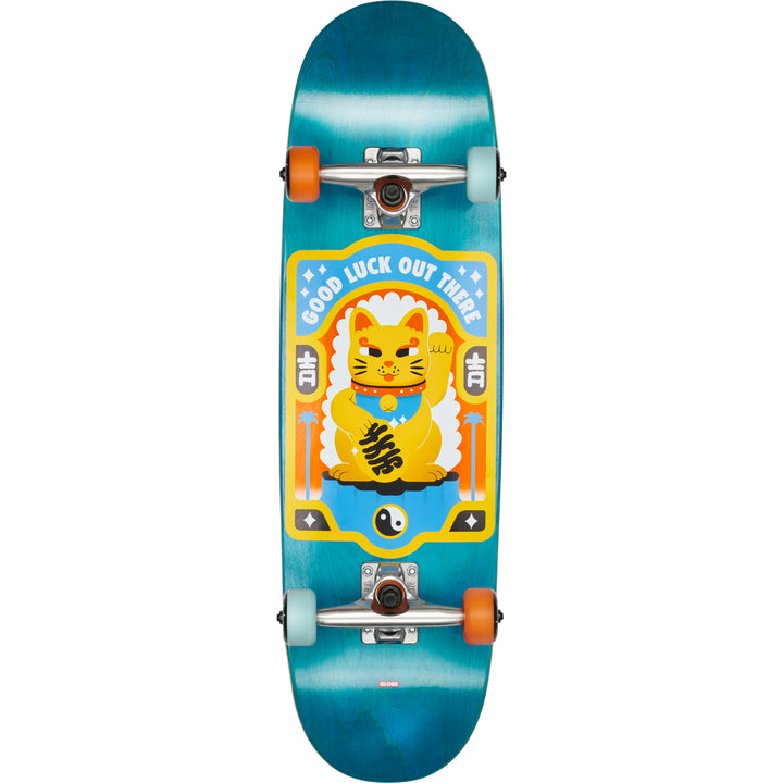 Globe Kids Grip 83 Mid Maneki Neko 8.25 Complete Skateboard
