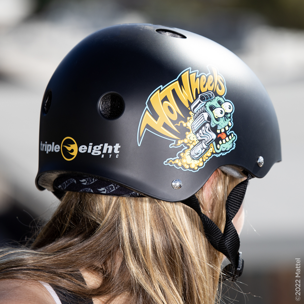 TRIPLE 8 THE CERTIFIED HELMET SS HOTWHEELS