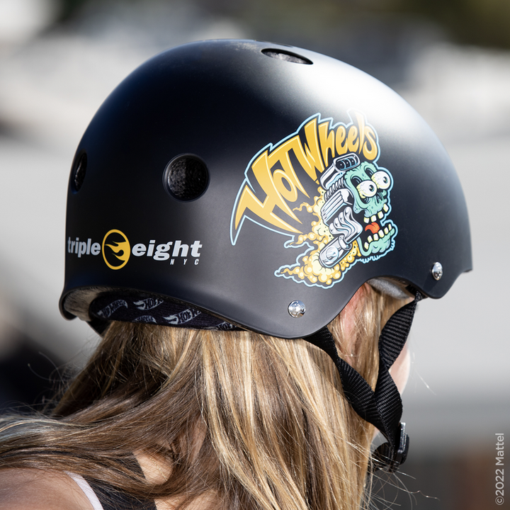 TRIPLE 8 THE CERTIFIED HELMET SS HOTWHEELS
