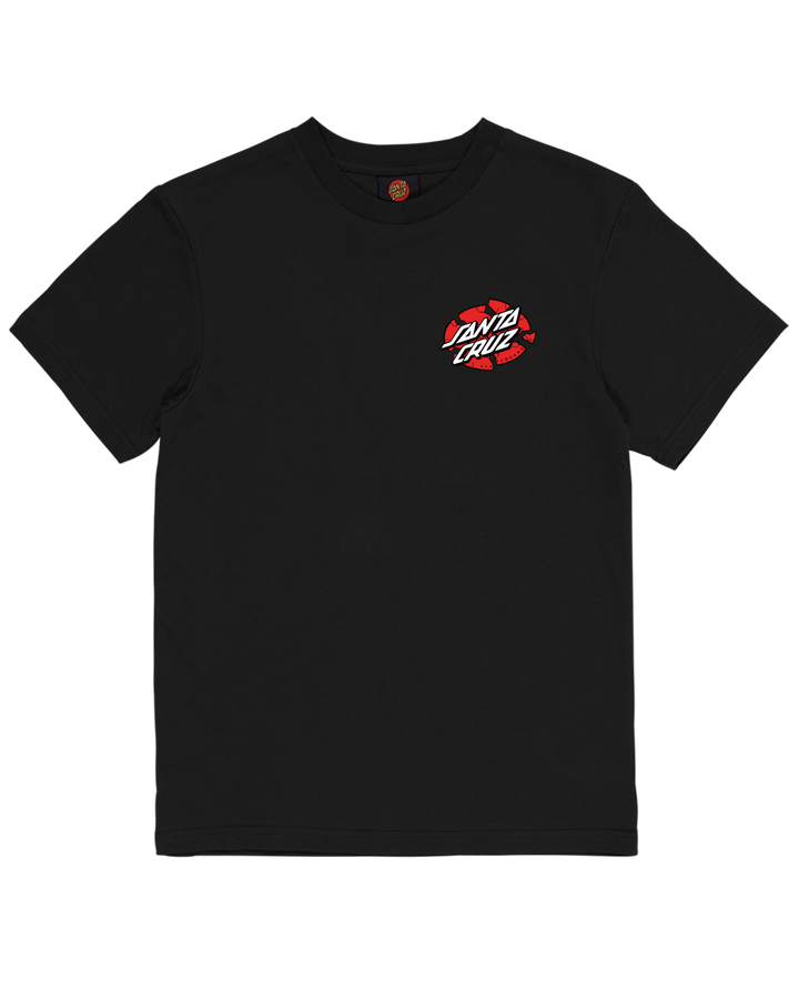 Santa Cruz Meek Sc Slasher Short Sleeve T-shirt Black