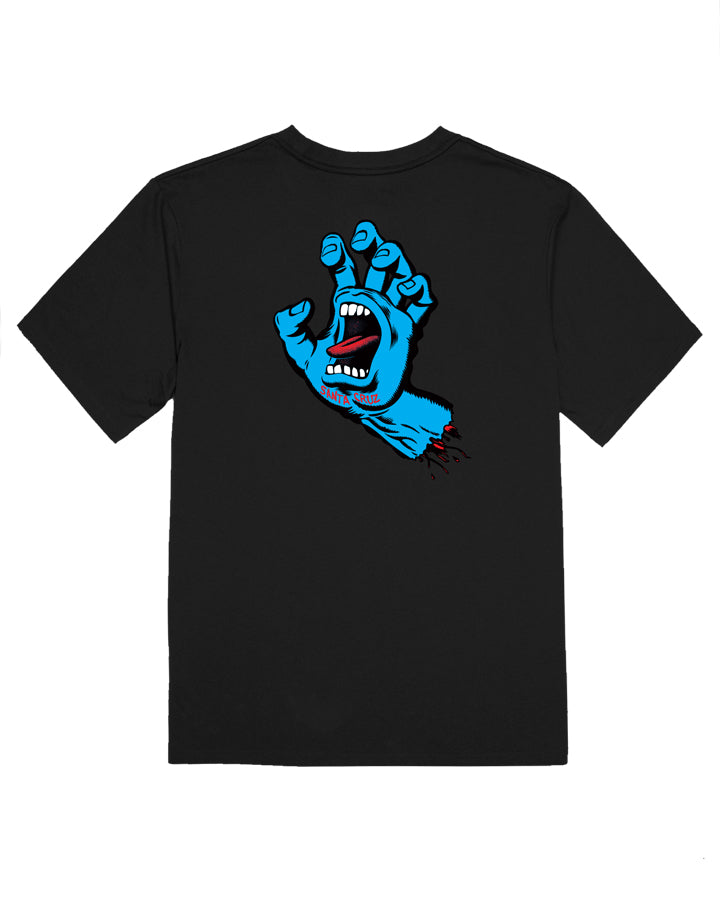 Santa Cruz Screaming Hand Mens Short Sleeve T-shirt Black