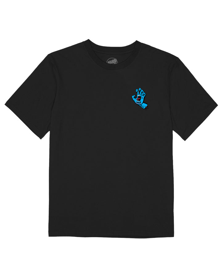 Santa Cruz Screaming Hand Mens Short Sleeve T-shirt Black