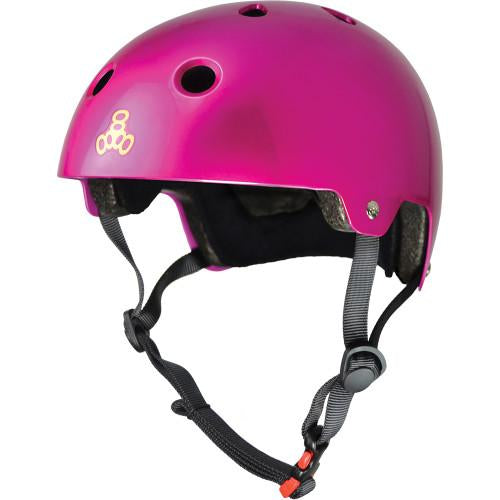 Triple 8 Certified Helmet Ss Pink Metallic