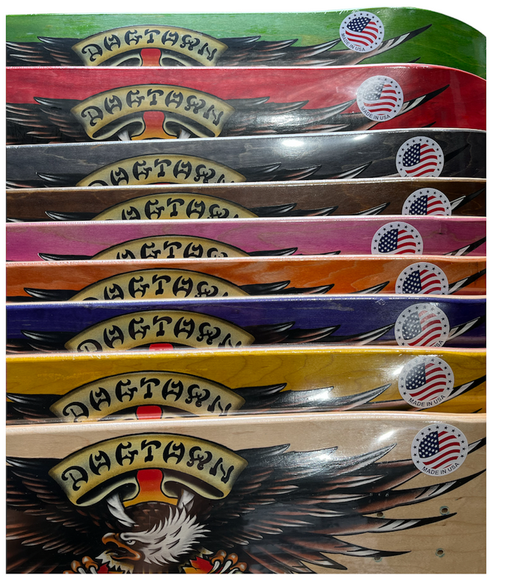 Dogtown 8.0 Proud Bird Assorted Stain Skateboard Deck
