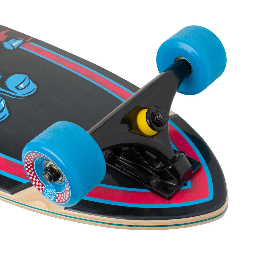 Santa Cruz Stranger Things Screaming Hand 9.2 X 33 Pintail Cruiser Complete