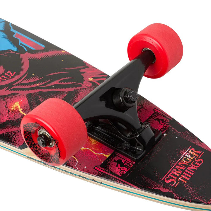 Santa Cruz Stranger Things Screaming Hand 9.2 X 33 Pintail Cruiser Complete