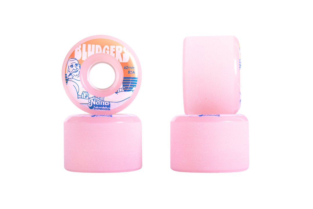 Nana Wheels 62mm Bludgers Flamin&